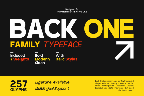 Backone Font - Featured Image
