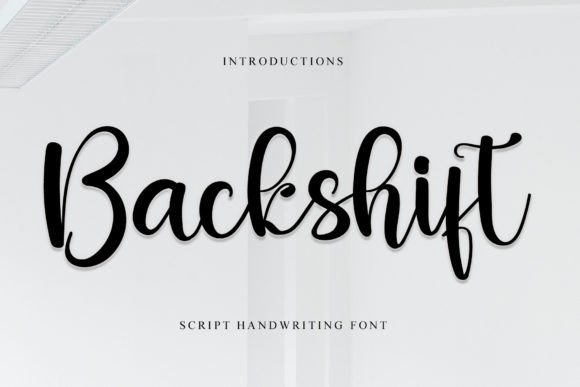 Backshift Font - Featured Image