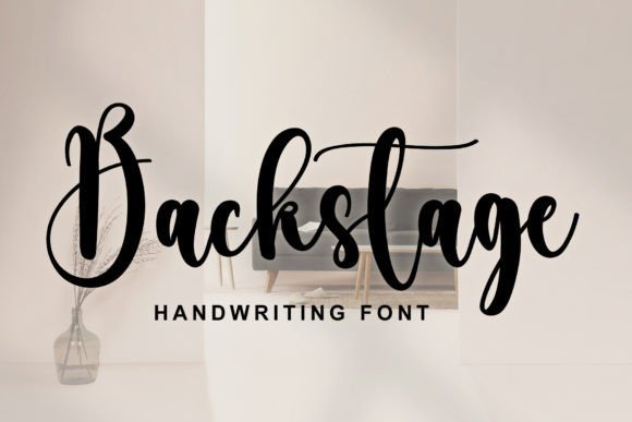 Backstage Font - Featured Image
