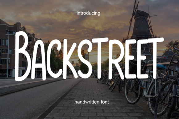 Backstreet Font - Featured Image