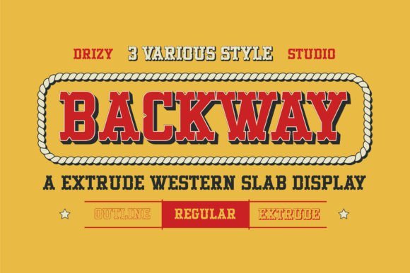 Backway Font - Featured Image
