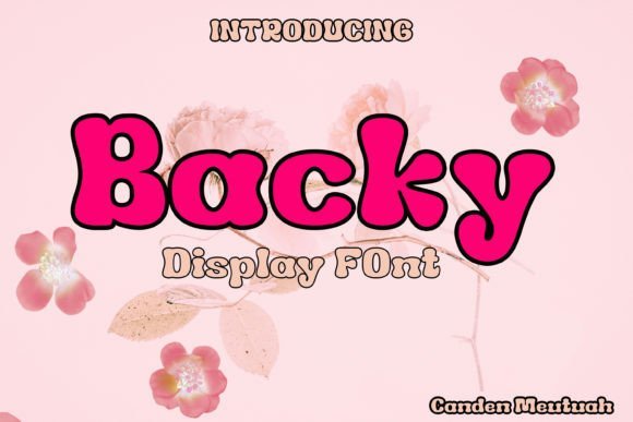 Backy Font - Featured Image