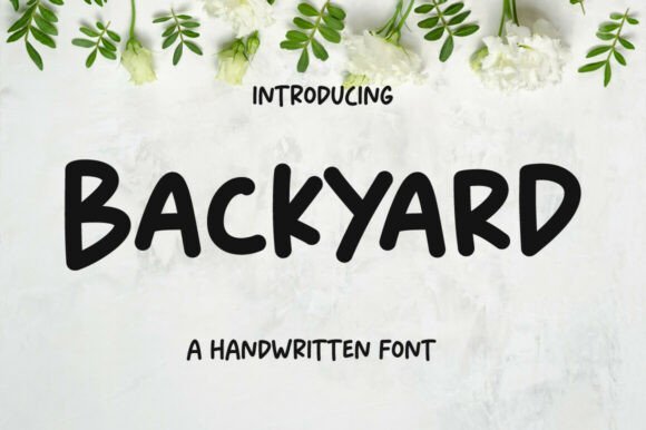 Backyard Font - Featured Image