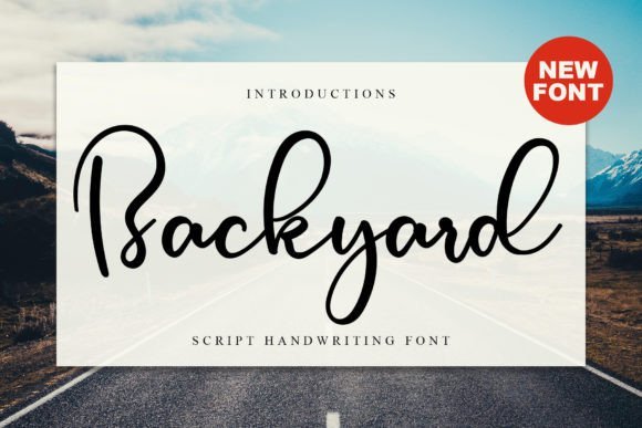 Backyard Font - Featured Image