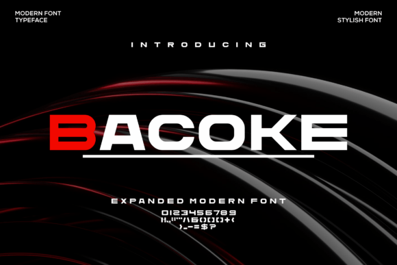 Bacoke Font - Featured Image