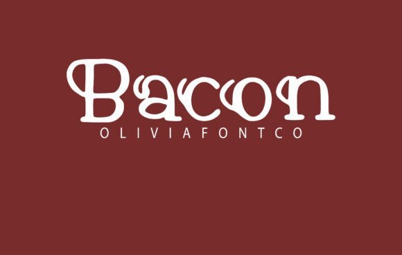 Bacon Font - Featured Image