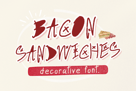 Bacon Sandwiches Font - Featured Image