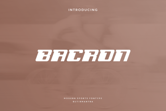 Bacron Font - Featured Image