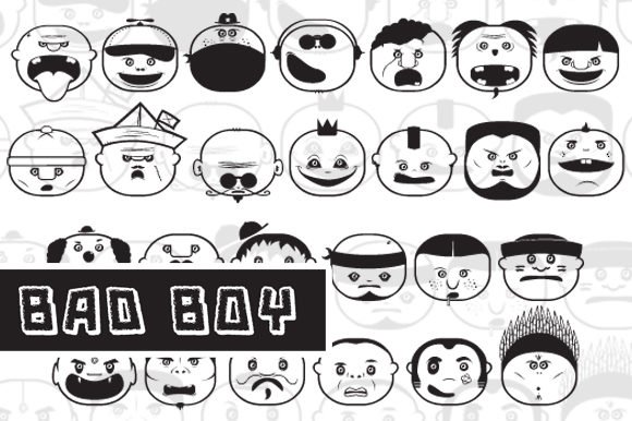 Bad Boy Font - Featured Image