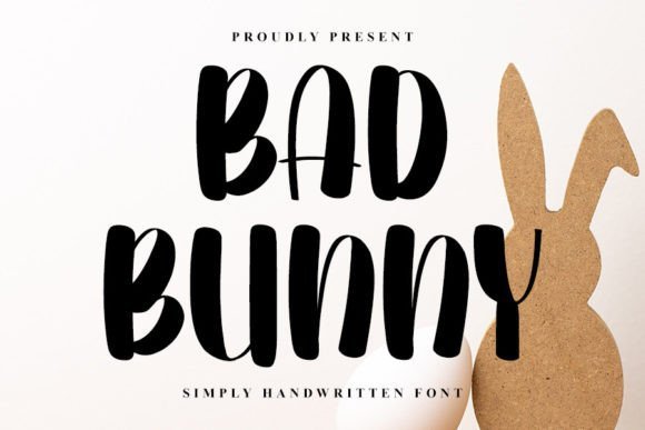Bad Bunny Font - Featured Image