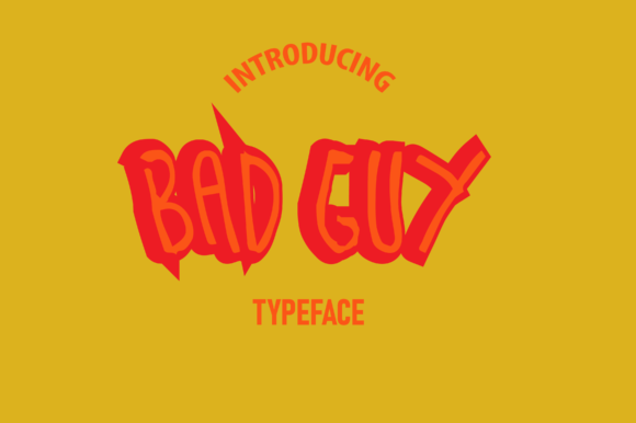 Bad Guy Font - Featured Image