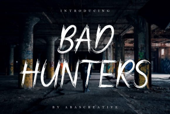 Bad Hunters Font - Featured Image