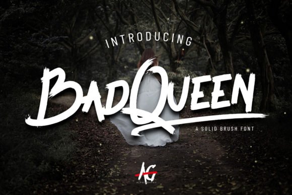 Bad Queen Font - Featured Image