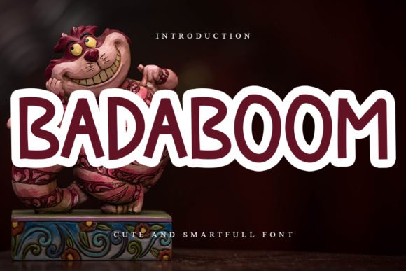 Badaboom Font - Featured Image