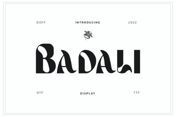 Badali Font - Featured Image