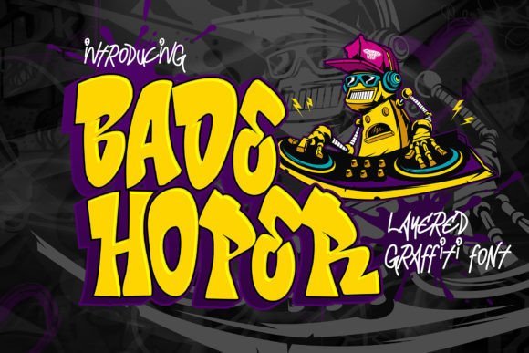 Bade Hoper Font - Featured Image