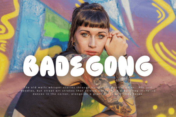 Badegong Font - Featured Image