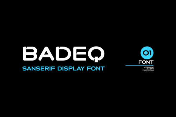Badeq Font - Featured Image