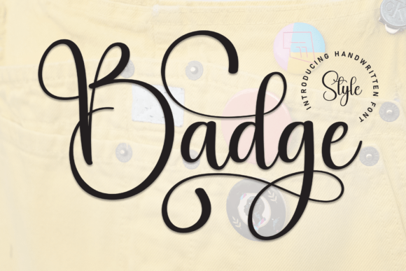 Badge Font - Featured Image