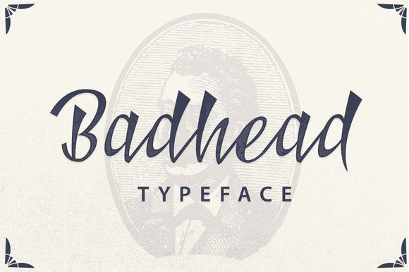 Badhead Font - Featured Image