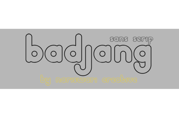 Badjang Font - Featured Image