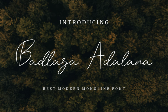Badlaza Adalana Font - Featured Image