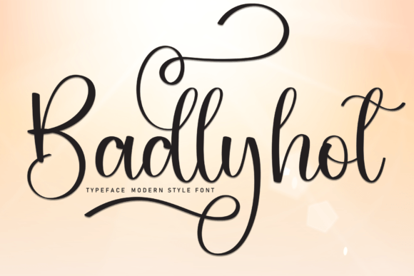 Badlyhot Font - Featured Image