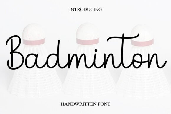 Badminton Font - Featured Image