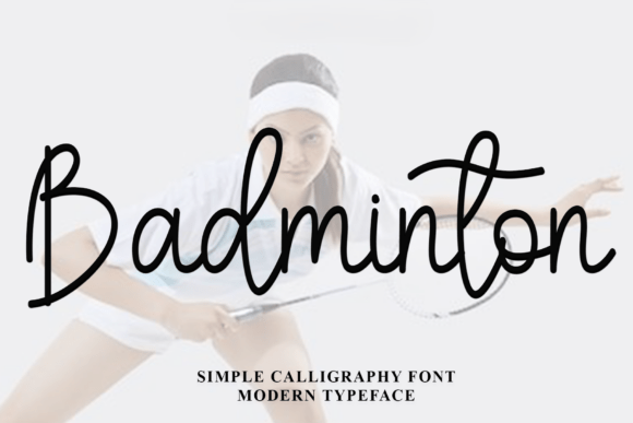 Badminton Font - Featured Image