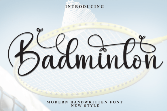Badminton Font - Featured Image