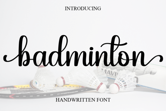 Badminton Font - Featured Image