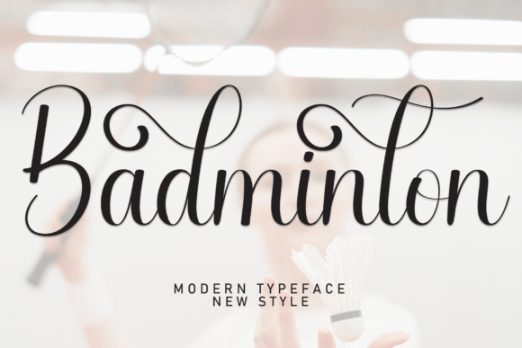 Badminton Font - Featured Image