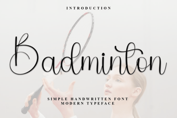 Badminton Font - Featured Image