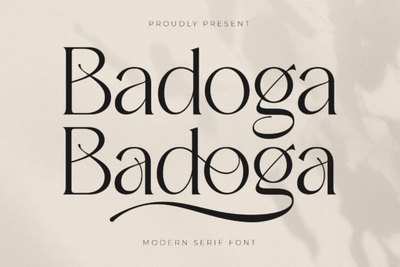 Badoga Font - Featured Image
