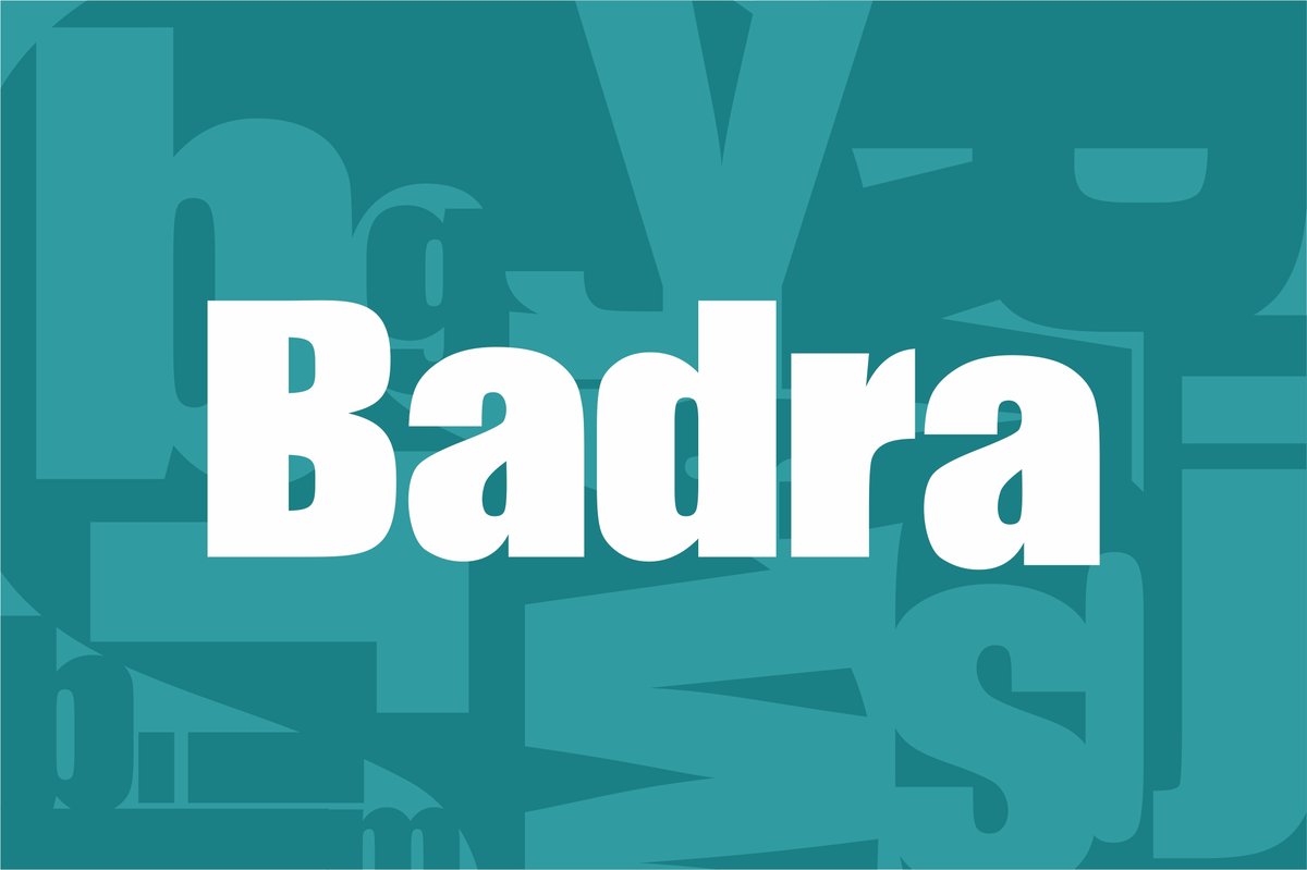 Badra Font - Featured Image