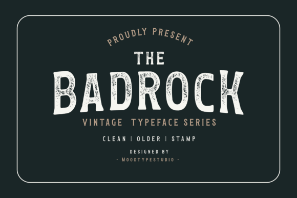 Badrock Font - Featured Image
