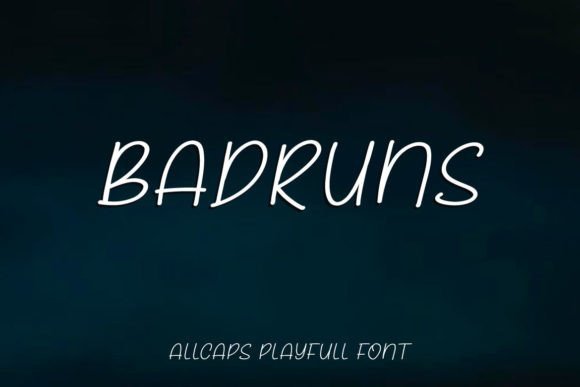 Badruns Font - Featured Image