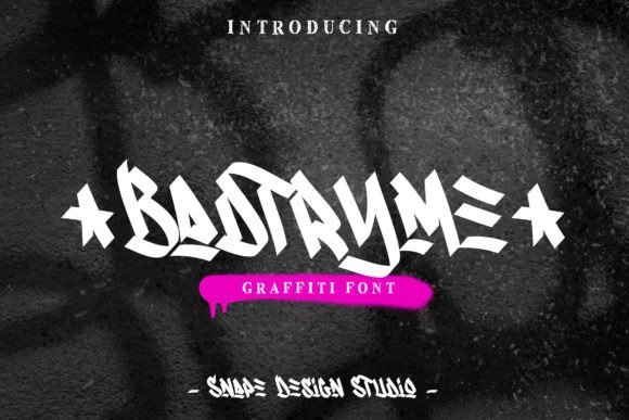 Badtryme Font - Featured Image