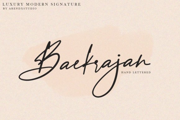 Baekrajan Font - Featured Image