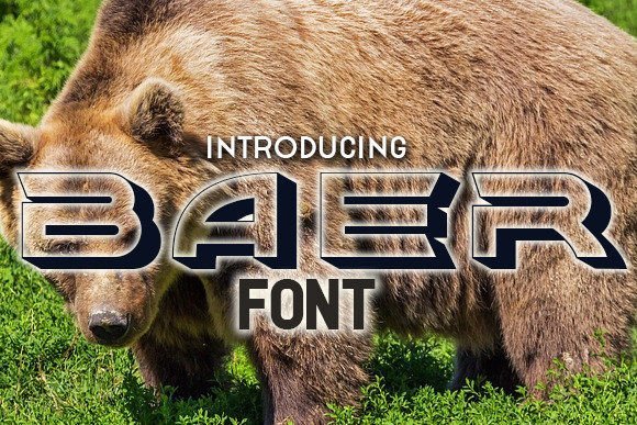Baer Font - Featured Image