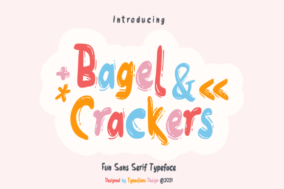 Bagel & Crackers Font - Featured Image
