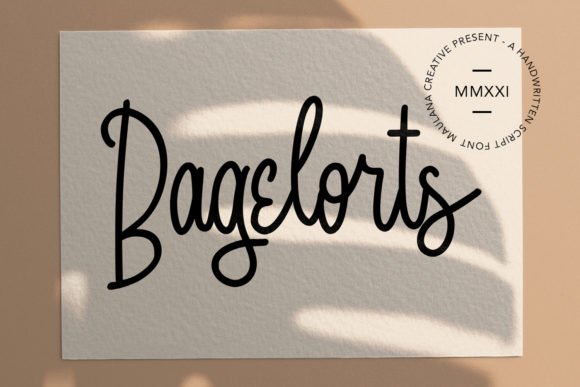 Bagelorts Font - Featured Image