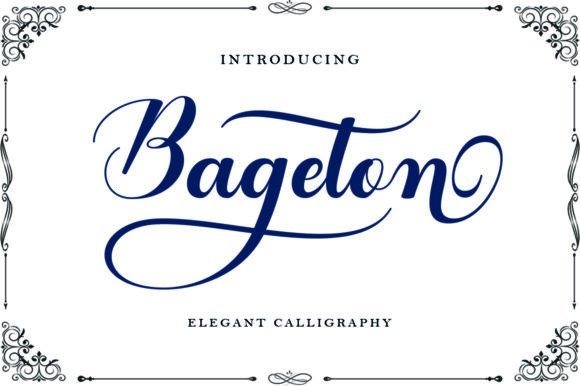 Bageton Font - Featured Image