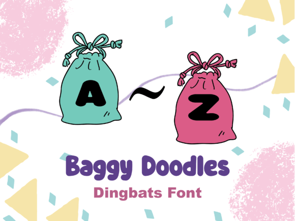 Baggy Doodles Font - Featured Image