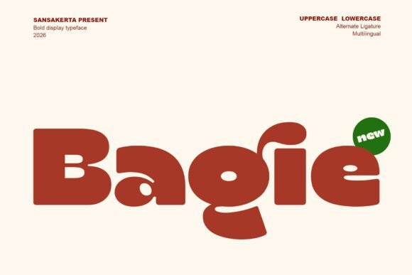 Bagie Font - Featured Image