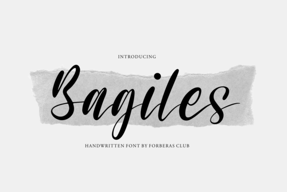 Bagiles Font - Featured Image