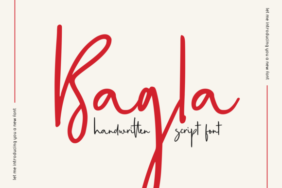 Bagla Font - Featured Image