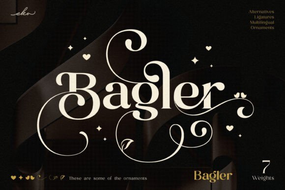 Bagler Font - Featured Image