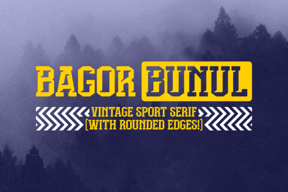 Bagor Bunul Font - Featured Image
