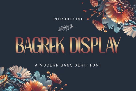 Bagrek Display Font - Featured Image